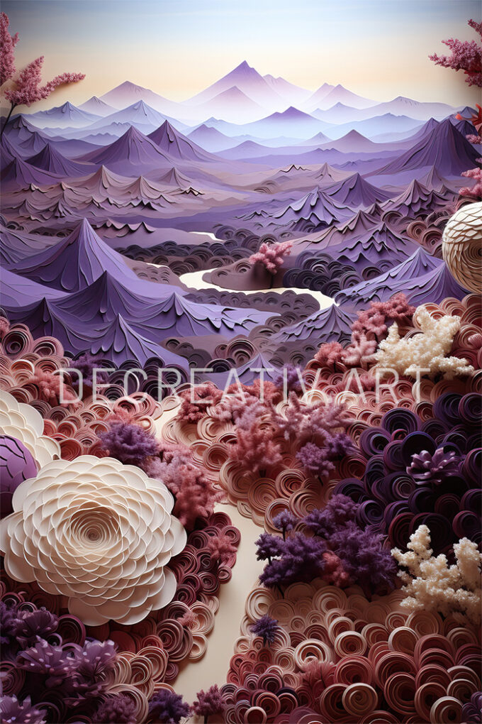 Quilled Landscapes Collection 100