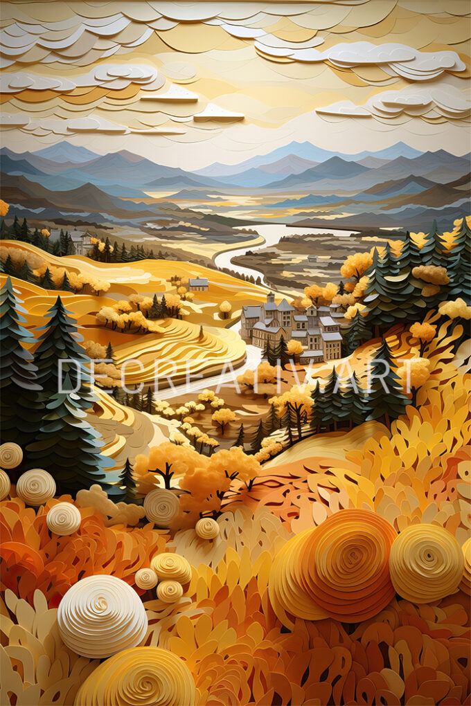 Quilled Landscapes Collection 103