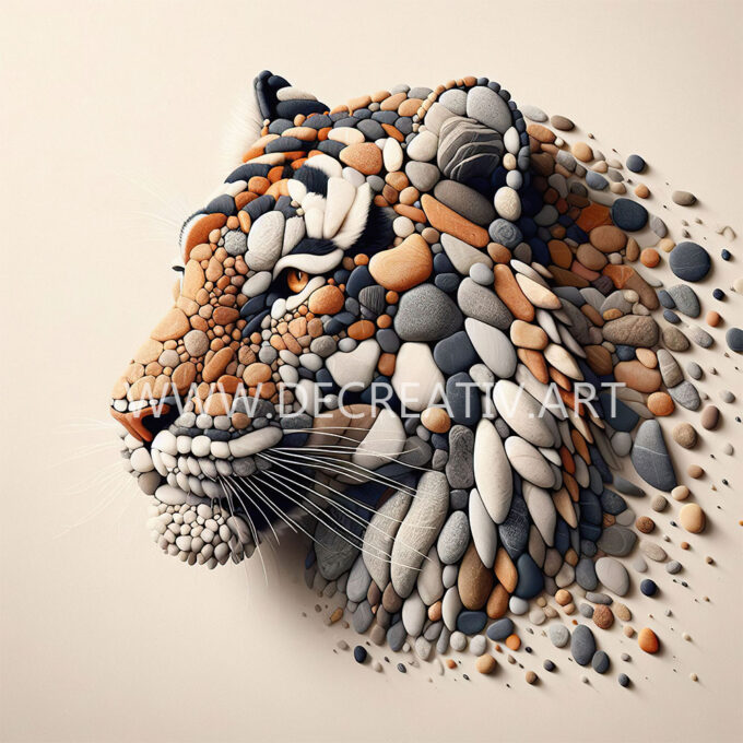 Animals in Pebbles Collection 104