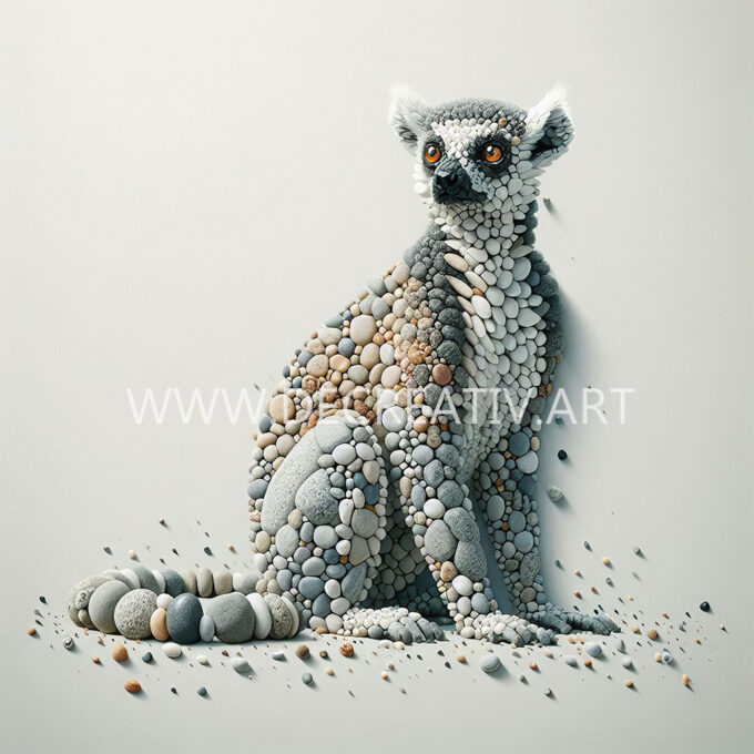 Animals in Pebbles Collection 107
