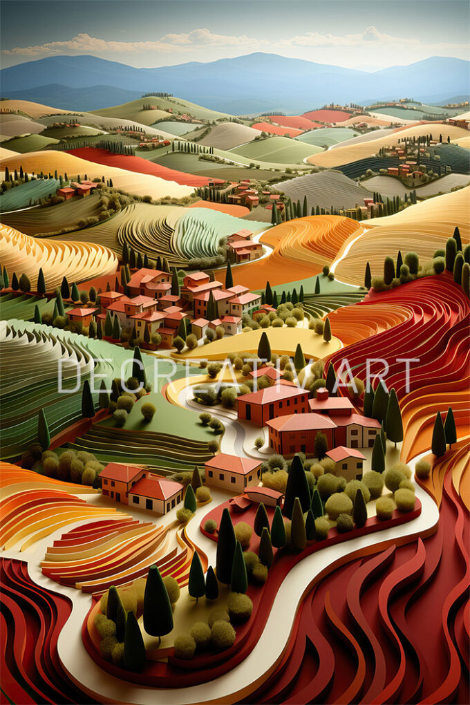 Quilled Landscapes Collection 11