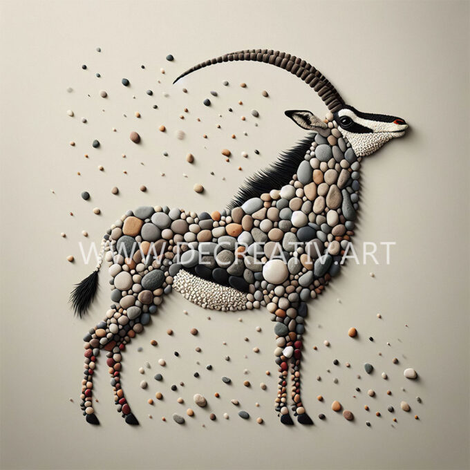 Animals in Pebbles Collection 124