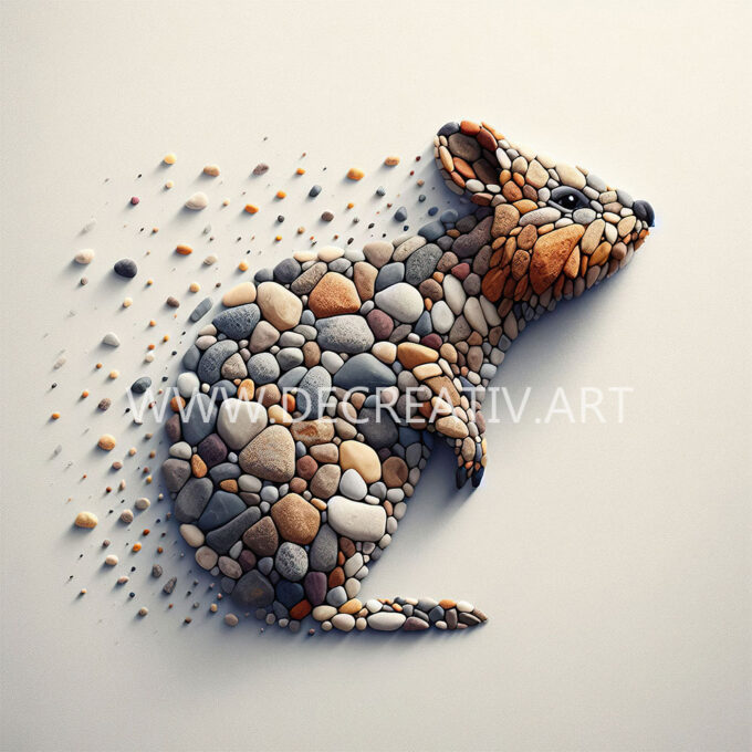 Animals in Pebbles Collection 127