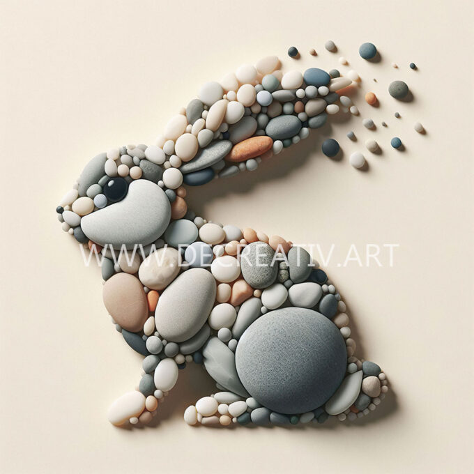 Animals in Pebbles Collection 128