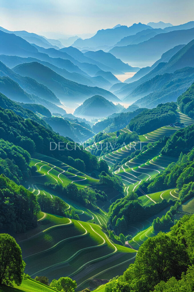 Chromatic Countryside  Collection 129