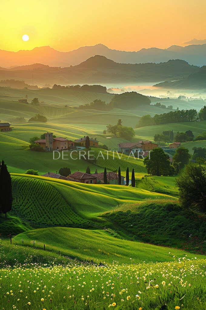 Chromatic Countryside  Collection 131