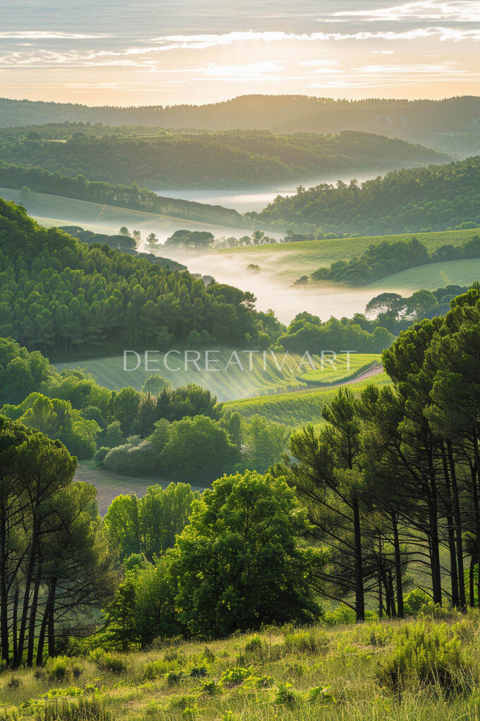 Chromatic Countryside  Collection 134