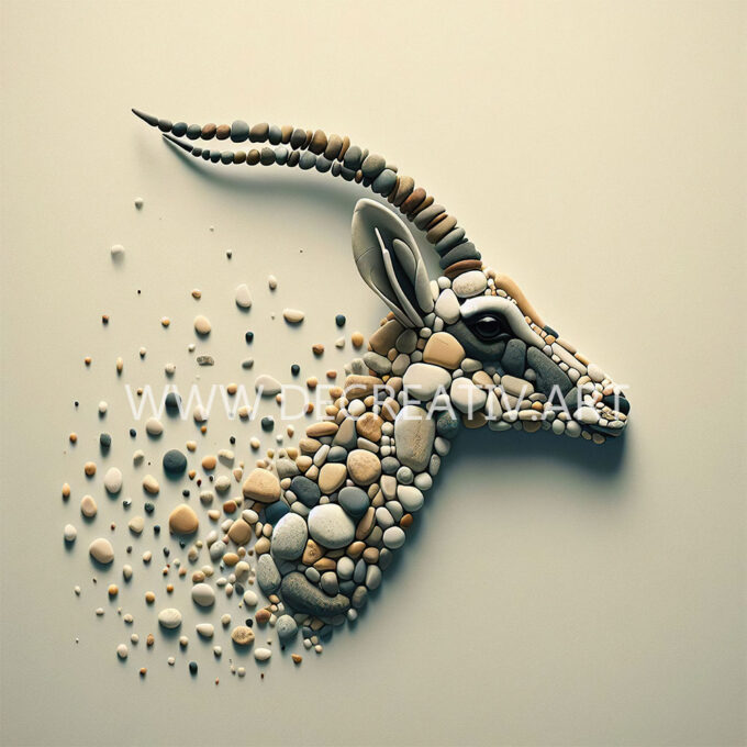 Animals in Pebbles Collection 139