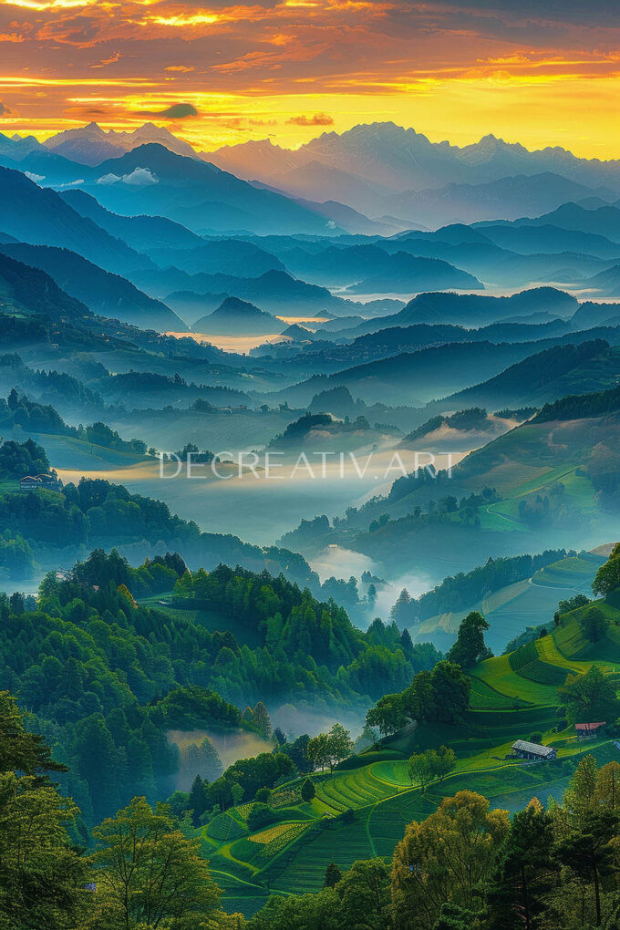 Chromatic Countryside  Collection 142