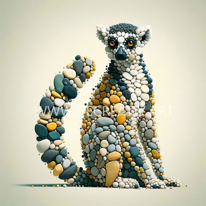 Animals in Pebbles Collection 165