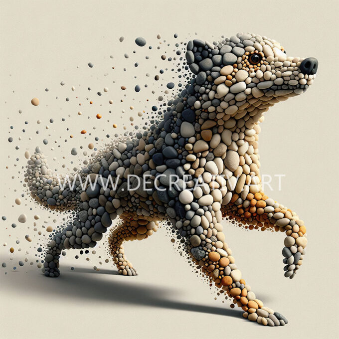 Animals in Pebbles Collection 166