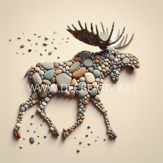 Animals in Pebbles Collection 215