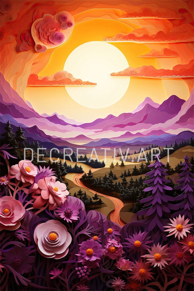 Quilled Landscapes Collection 23