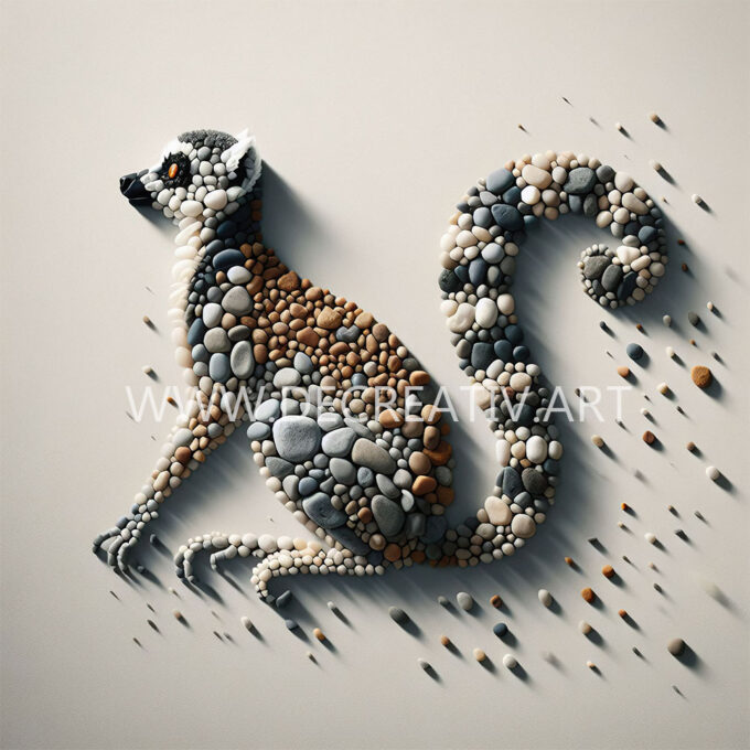 Animals in Pebbles Collection 243