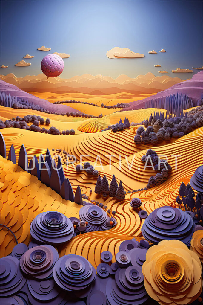 Quilled Landscapes Collection 28