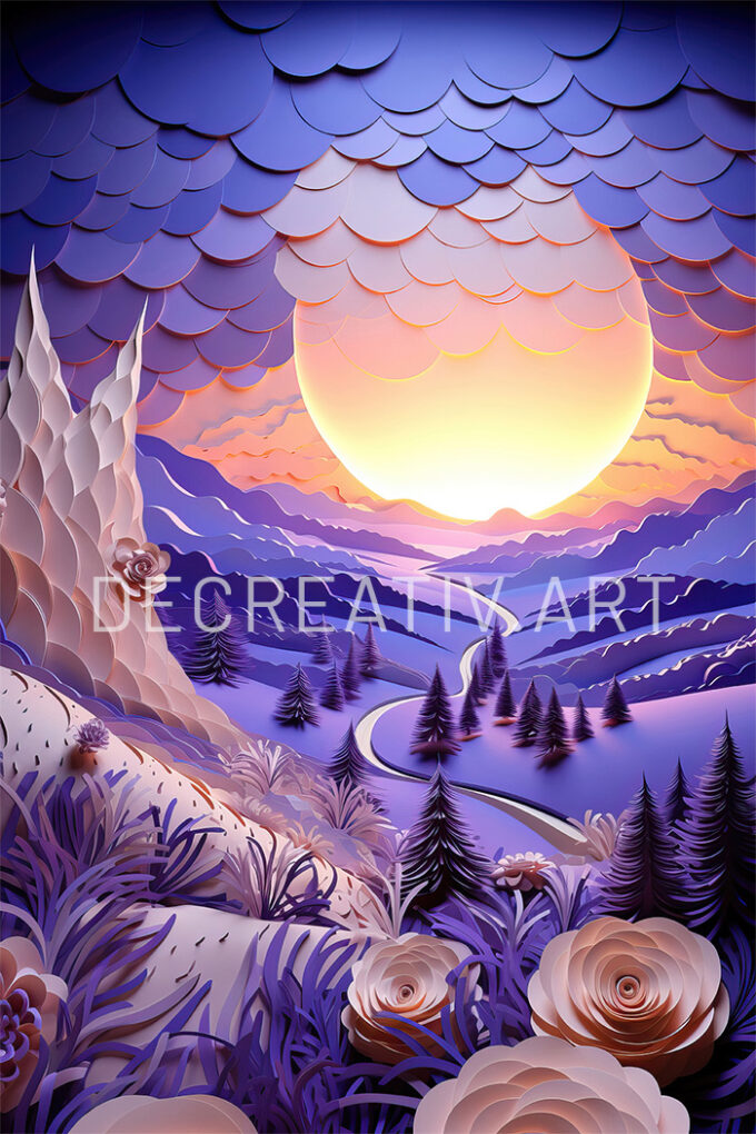 Quilled Landscapes Collection 32