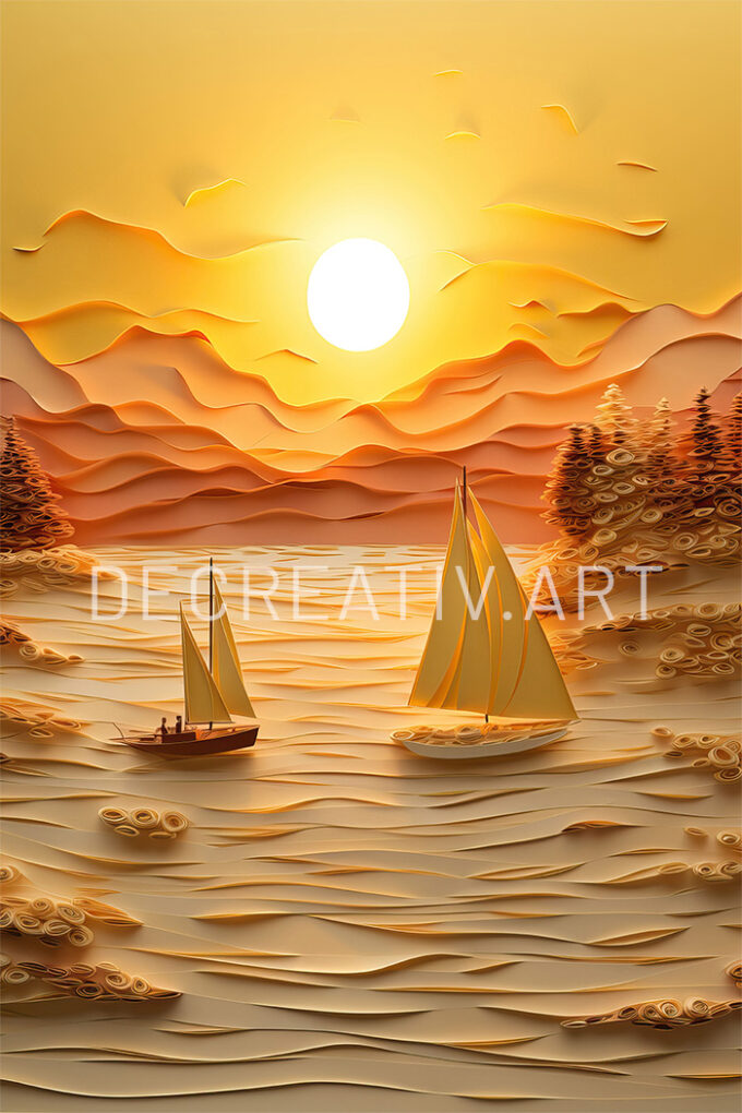 Quilled Landscapes Collection 35