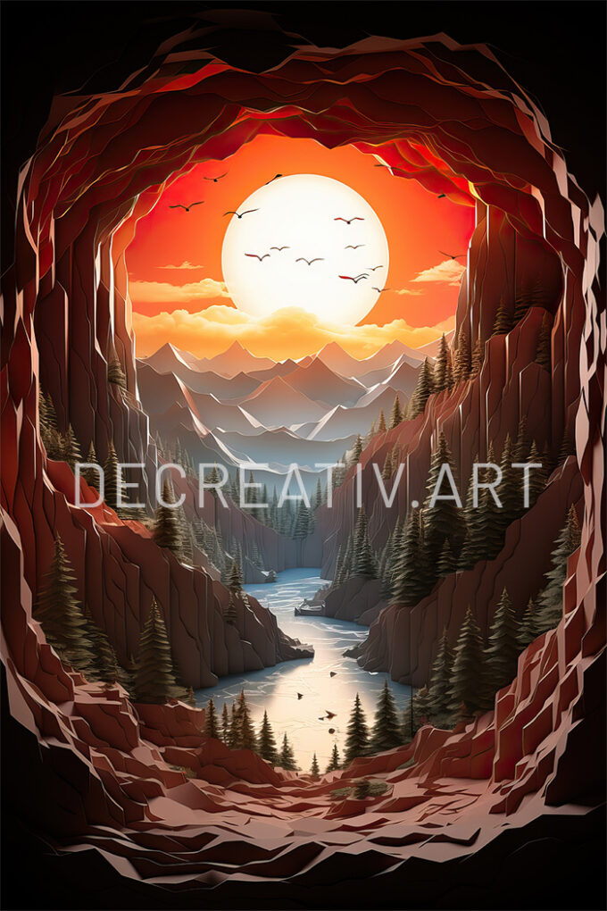 Quilled Landscapes Collection 43