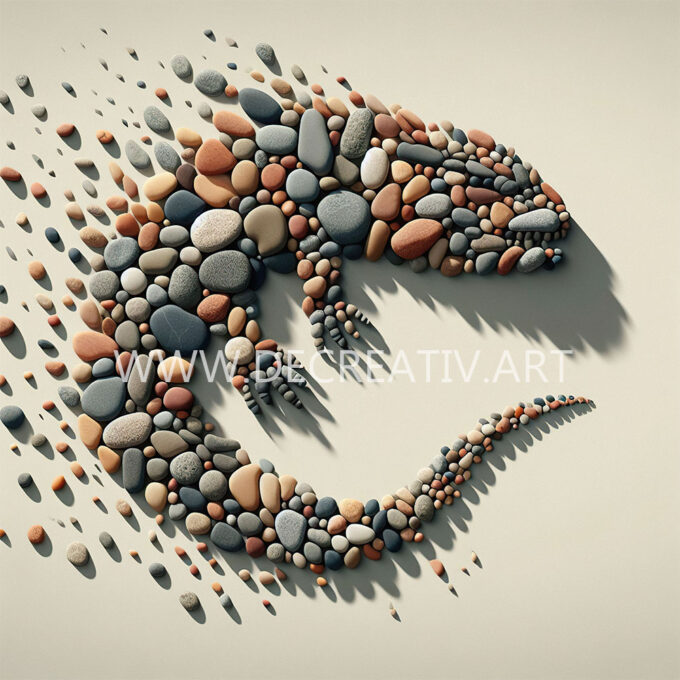 Animals in Pebbles Collection 44