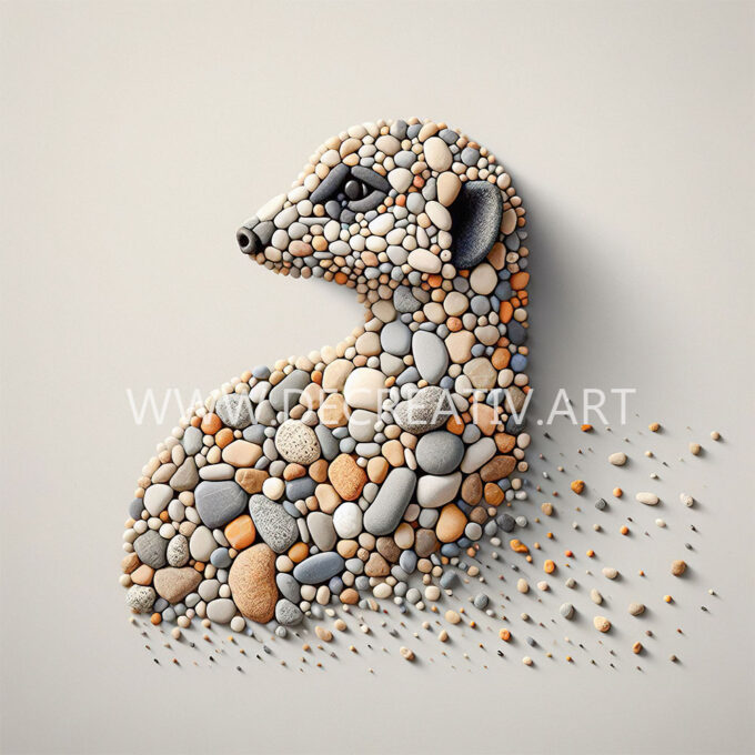 Animals in Pebbles Collection 49