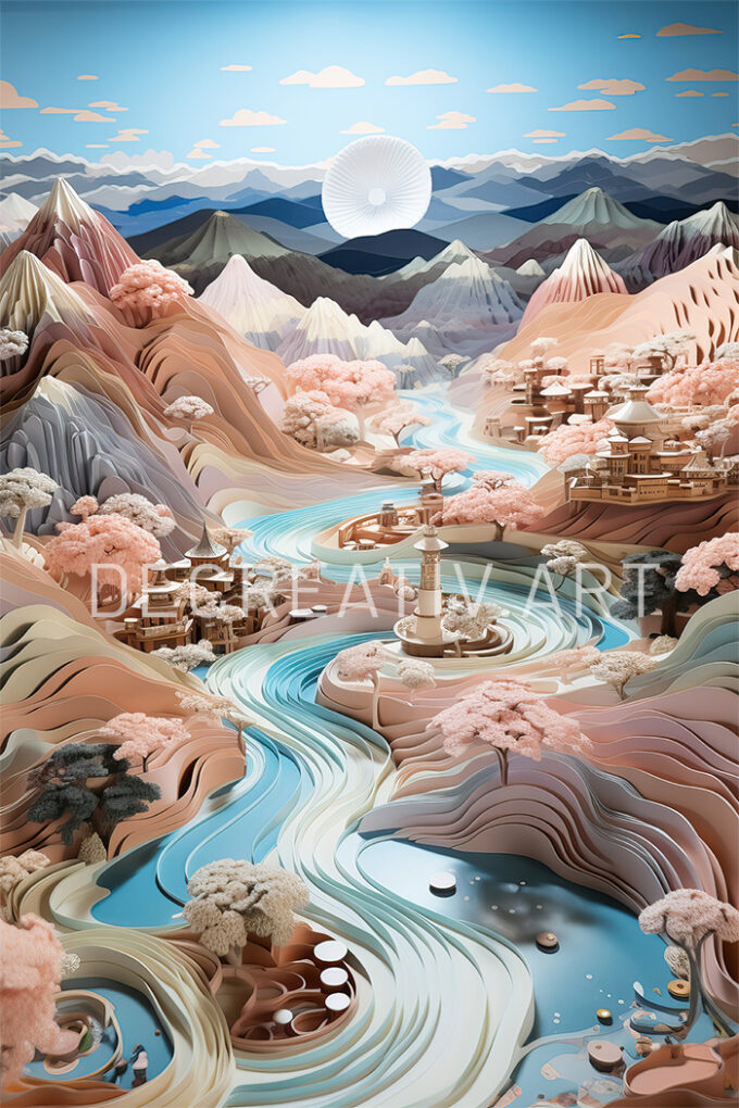 Quilled Landscapes Collection 59