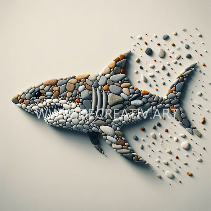 Animals in Pebbles Collection 06