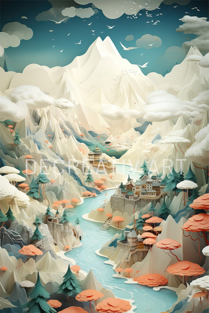 Quilled Landscapes Collection 64