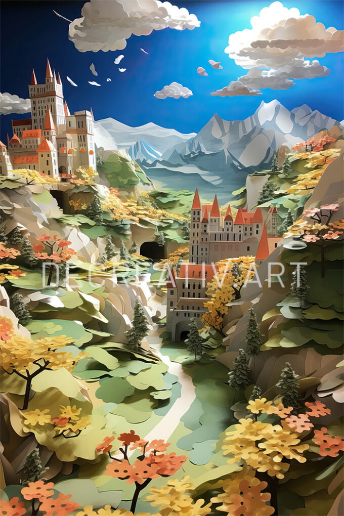 Quilled Landscapes Collection 69