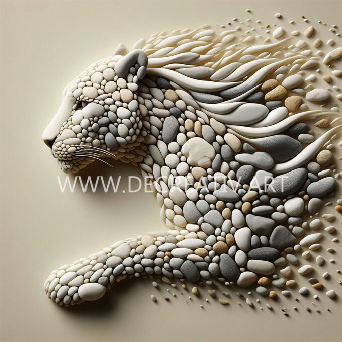 Animals in Pebbles Collection 07