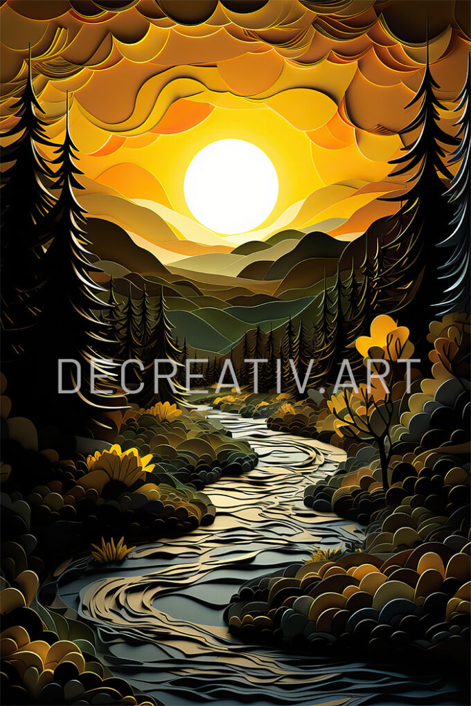 Quilled Landscapes Collection 74