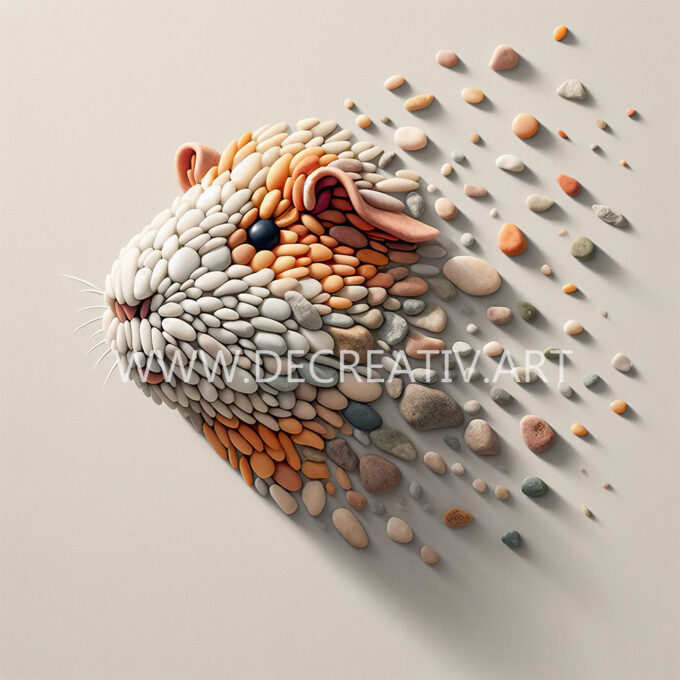Animals in Pebbles Collection 76