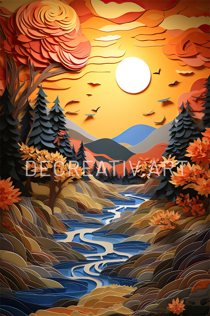 Quilled Landscapes Collection 78