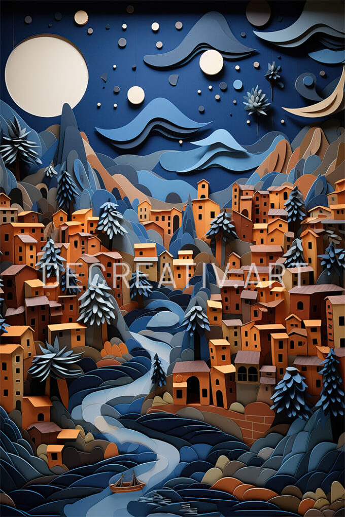 Quilled Landscapes Collection 82