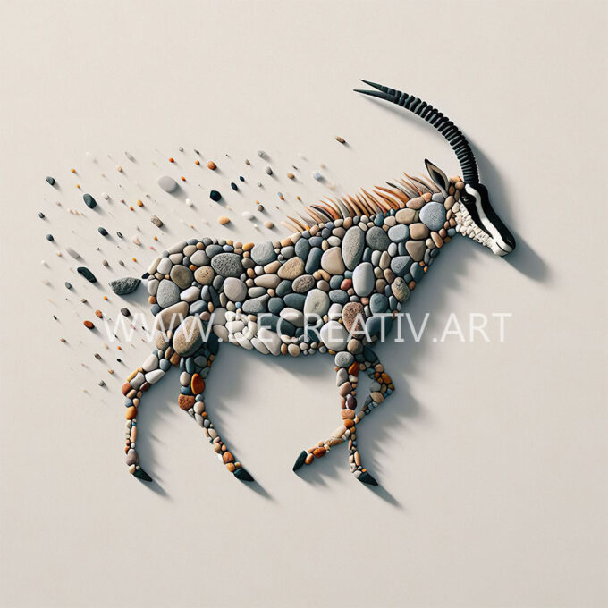 Animals in Pebbles Collection 87