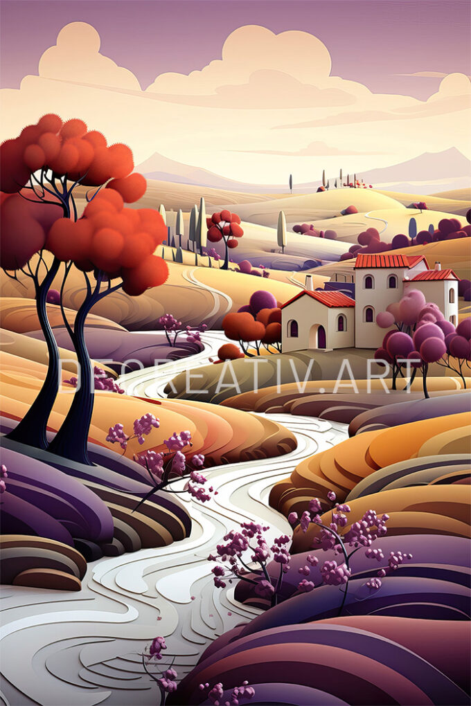 Quilled Landscapes Collection 09
